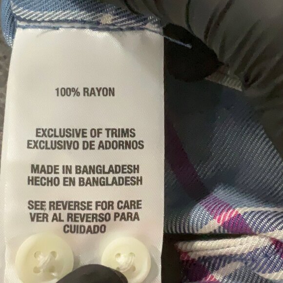 NWT Woolrich Size S long sleeve button-down shirt - Picture 6 of 6